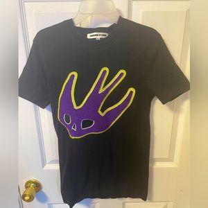 Mcq black top female size s